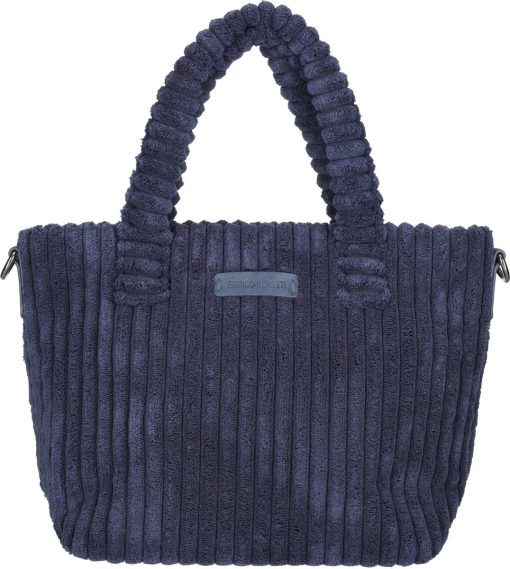 Enrico Benetti Rosie Corduroy Handtas - 78023 - Donkerblauw - Image 2