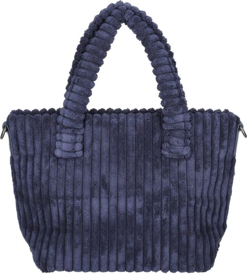 Enrico Benetti Rosie Corduroy Handtas - 78023 - Donkerblauw - Image 7