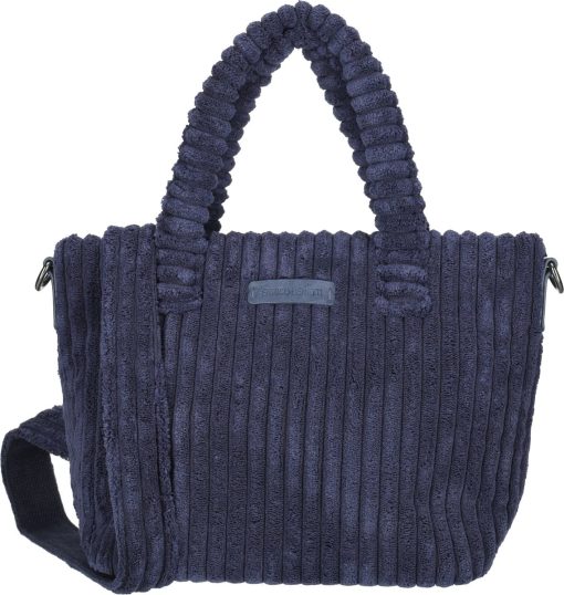 Enrico Benetti Rosie Corduroy Handtas - 78023 - Donkerblauw