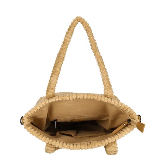 Enrico Benetti Rosie Corduroy Shopper - 78026 - Camel - Image 2