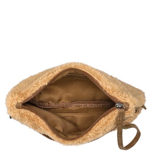 Enrico Benetti Teddy Clutch/Crossbody - 66705 - Camel - Image 5