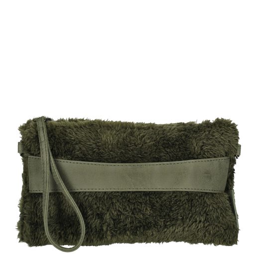 Enrico Benetti Teddy Clutch/Crossbody - 66705 - Olijf