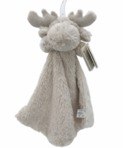 Knuffeldoek rendier – beige pluche babydoekje van Antonio Home