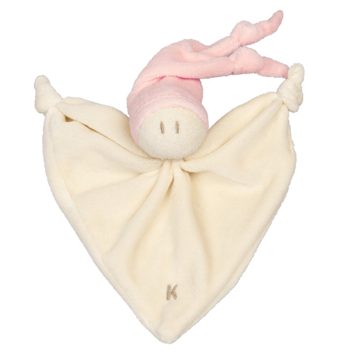 Little Zmooz knuffel – Kraamcadeau - Zacht Baby Knuffel – Roze - Knuffeldoekje – Knuffelzacht – 03.02.1