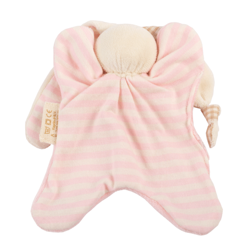 Little Toddel knuffel – Kraamcadeau - Zacht Baby Knuffel – Roze - Knuffeldoekje – Knuffelzacht - 05.02.2 - Image 2