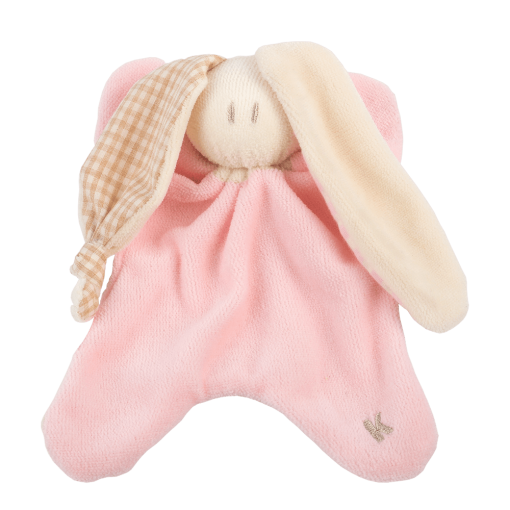 Little Toddel knuffel – Kraamcadeau - Zacht Baby Knuffel – Roze - Knuffeldoekje – Knuffelzacht - 05.02.2