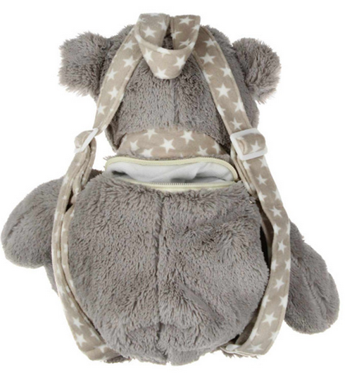 Zachte kinderrugzak met aap - Image 3