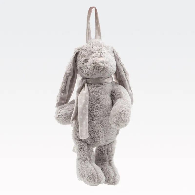 Rugzak grijs konijn
